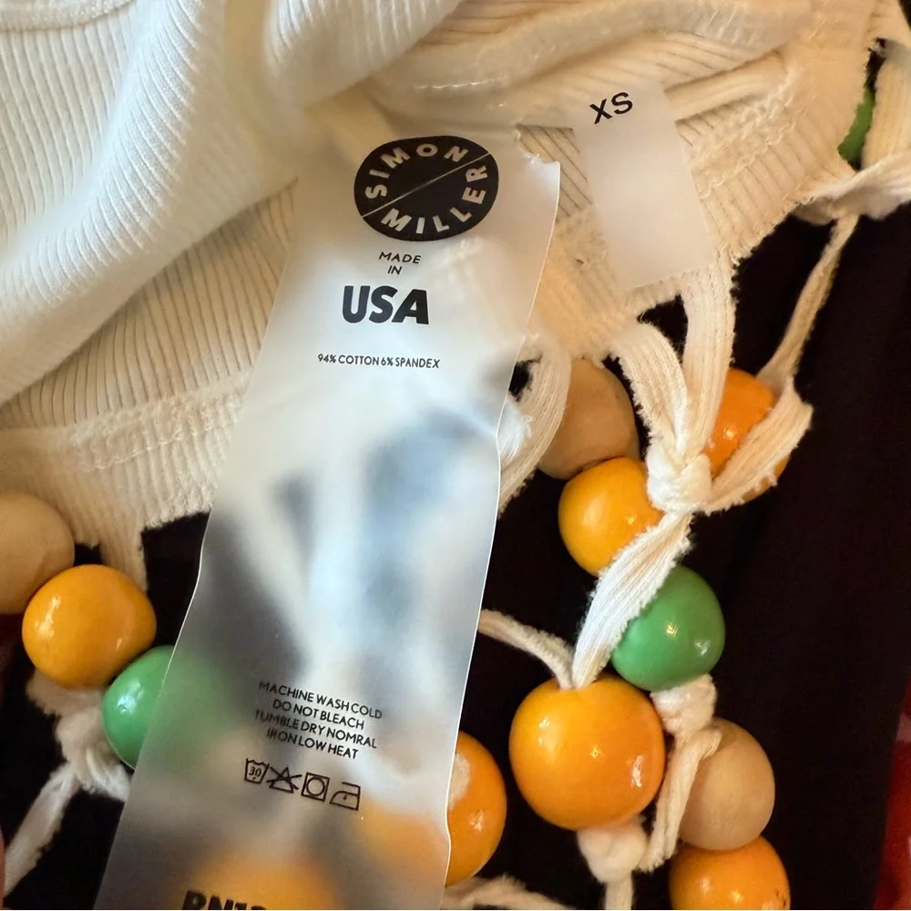 Simon Miller Wynju White Tank Top Size XS - Picture 9 of 10